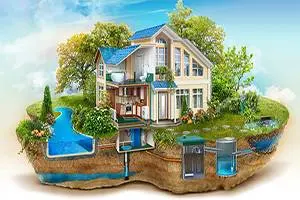 Из чего состоит и как работает  система холодного водоснабжения в частном доме